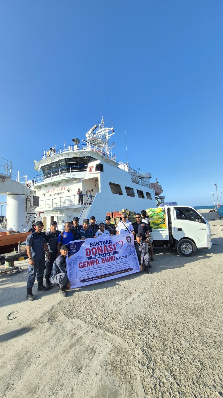 Pascagempa NTT, Kemenhub Optimalkan Transportasi Laut untuk Distribusi Bantuan Kemanusiaan